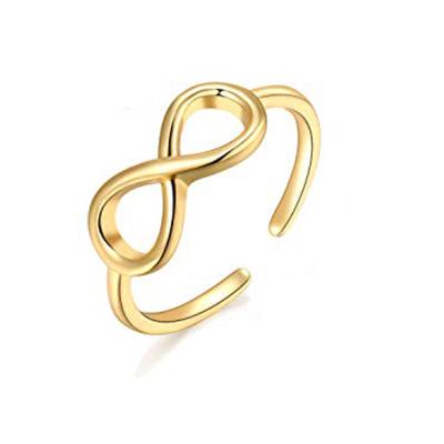 China BOHEMIA Infinity Knot Ring Adjustable Knot Jewelry For Women for sale