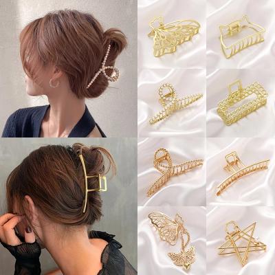 China Large Bobby Pin Hair Accessories Environmentally Friendly Clip Hairpin Headdress Metal Shark Back Head Hair Clip For Women Girls for sale