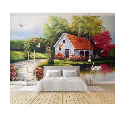 China Modern popular nature wallpaper wall mural for home decoration hd for sale