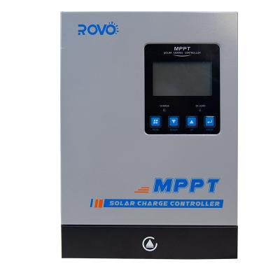 China Charger Controller ROVO 80A MPPT Solar Charge Controller for Solar Panel Power 12/24/36/48V Recognition Automatically for sale