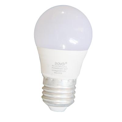 China ROVO 3W 12V DC LED Home Light Bulb E27 B22 3000 at 6500K Color Temperature Energy Saving for Home Hotel Indoor for sale