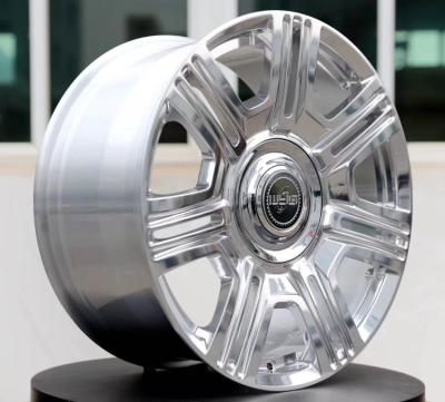 China VIP Sports 20 21 22 Inch Custom Polished Chrome Lightweight Durable High Strength Alloy Forged Wheels for sale