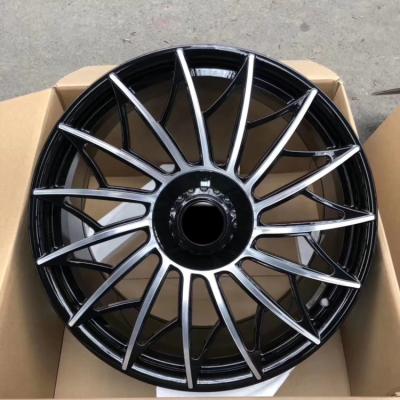 China VIP Sports 19 20 21 22 inch custom factory hot-selling black style lightweight durable high strength alloy forged wheels for sale