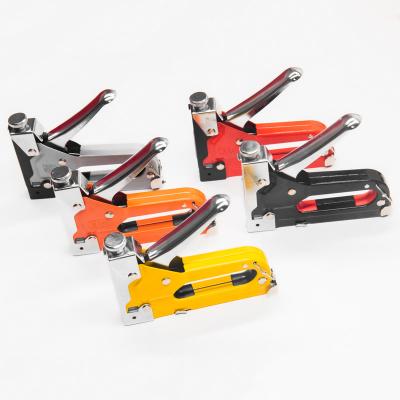 China Ordinary factory direct sales set three-point staple semi-electroplating gun plus nail puller for sale