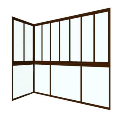 China Modern Folding Aluminum Screen Skylight Window Grill Design In China for sale