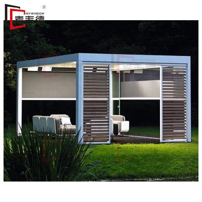 China Easily Assembled DIY Pergola Designs China Supplier Roof System Pergola Louvered Roof for sale