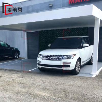 China 2020 Hot Sale Outdoor Awning Waterproof Pergola High Quality Easily Assembled Aluminum For Car Shading for sale