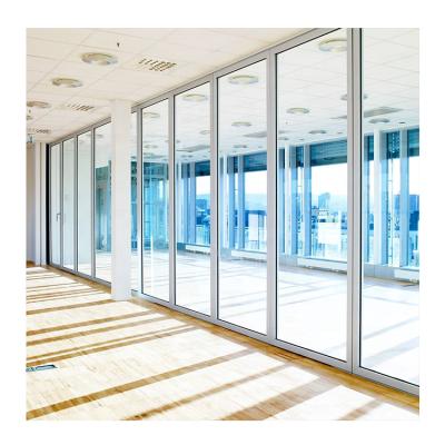 China High Quality Aluminum Folding Glass Window Door Customizable Size Waterproof/Soundproof/Heat Proof for sale