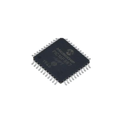 China PIC16F887T-E/PT standard TQFP44 in new and original IC chip stock microcontroller PIC16F887-E/PT for sale