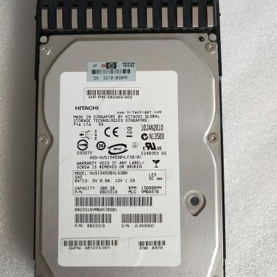 China Server AJ736A 480938-001 300G 15K SAS 3.5 Server 481272-001 MSA2000 HDD SAS 516810-001 for sale