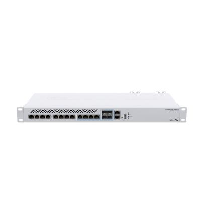 China New Original Server MikroTik Cloud Router Switches CRS312-4C+8XG-RM with 10G RJ45 and SFP+ Ethernet Ports for sale