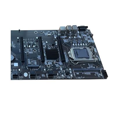 China With single frame brand new open graphics card installation motherboard fan b75 design full set with gpu 8 eth for sale