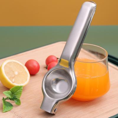 China Mini Squeezer Hand Bottle Squeezer Stainless Steel Accessories Kitchen Instrument Lemon Viable Fruit Squeezer for sale