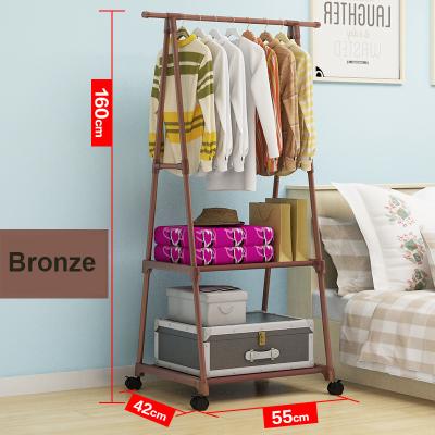 China Minimalist Plastic Mobile Coat Rack With Storage Clothes Coat Rack Rack for sale