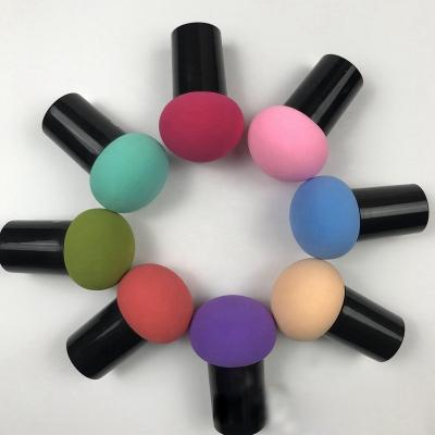 China Wholesale Female Facial Mushroom Mini Facial Cosmetic Latex Blender Beauty TKL Beauty TKL Free Pink Makeup Sponge Holder for sale