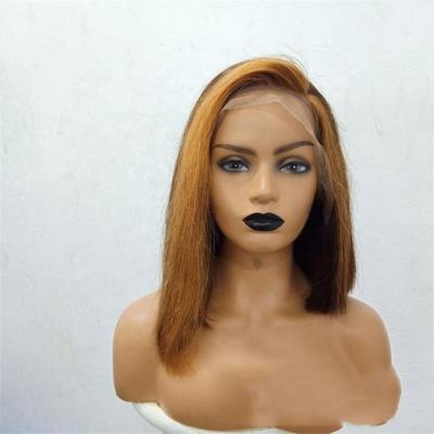 China Newcomer Supplier TKL Frontal Wig Highlight BOB Lace Front Wigs Heat Resistant Hair Wholesale Vendors for sale