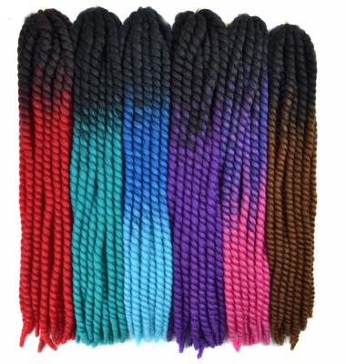 China Wholesale Synthetic Fiber Afro Synthetic Hair TKL High Temperature Design New Prestreched Expression Braids Passion Twist Crochet for sale