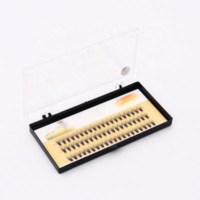 China Newest TKL Natural Design Hot Selling Hand Made Customizable Wholesale Long Thin Curling Eyelashes Fan for sale