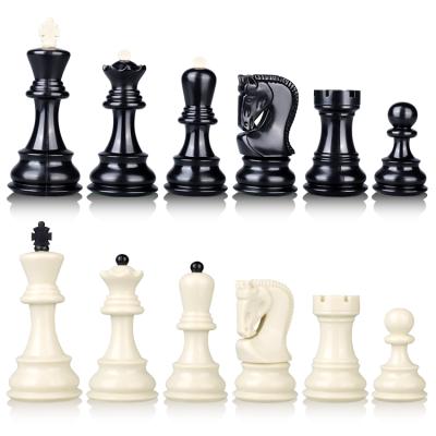 China Zagreb Wooden Deluxe Weighed Chess Pieces for sale