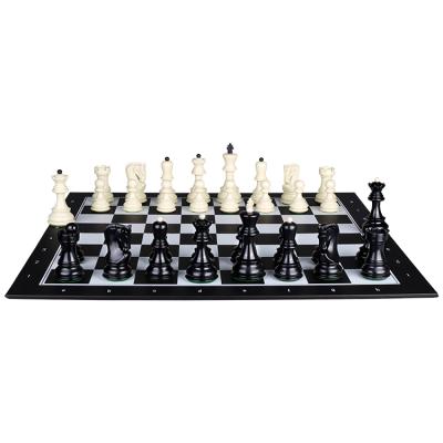 China Zagreb Wooden Deluxe Weighed Chess Pieces Family Collecting Puzzle Game for sale