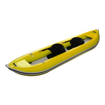 China PVC Fishing Dinghy Outdoor Row Thickened Inflatable Rubber Dinghy Custom Kayak for sale