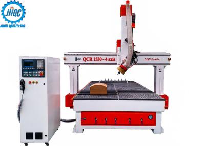 China 4 Axis 3d Wood Sculpture CNC Wood Router Machine 1530 with Automatic Tool Changer for sale