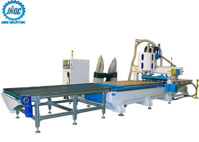 China Loading Unloading CNC Machine Panel Furniture Production Line With Boring Head / Drilling for sale