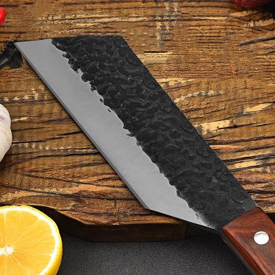 China Good quality stainless steel knife viable chopping outdoor kitchen knife with wooden handle for sale