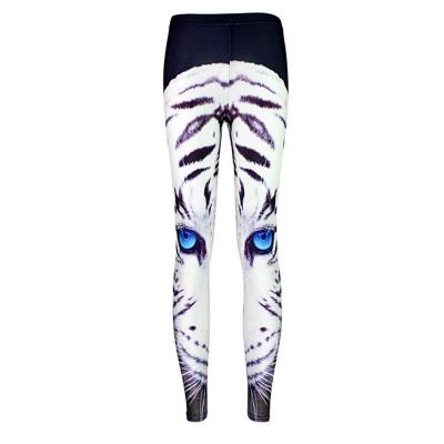 China 2020 Fashions Breathable Animal Printed 3D Tiger Sexy Leggings For Women New Elastic Mix High Waist Leggings for sale