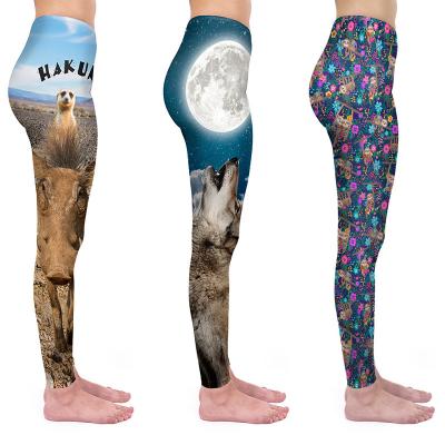 China Foreign Trade Antibacterial European and American Hot-selling Digital Lazy Gaiters Printing Gaiters Ladies Sports Lazy Gaiters for sale