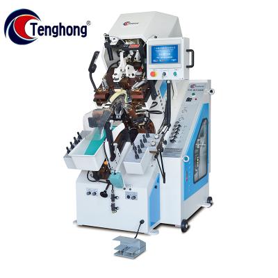 China TenghongTH-N738B Factory Machines For Automatic Toe Lasting Shoes Making Machinery 7 Clamps Computer Memory Control for sale