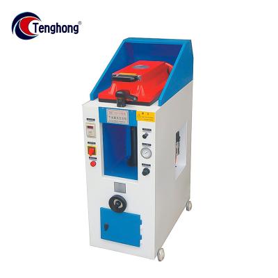 China Tenghong TH-586-19 factory for shoes making machines manual single station single head shoes sole pressing fastening machine for sale