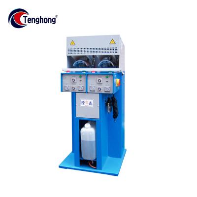 China Shoe Toe Lasting Machine Tenghong TH-917 vamp steam heating machine bed for shoes making machines for sale