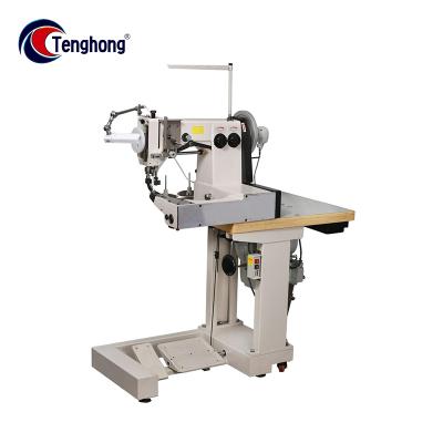 China Factory Tenghong TH-053D moccasin vamp pattern sewing machine special for stitch shoe side-shoes to make shoes machinery for sale