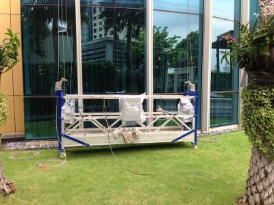 China LTD63 inside chimney cleaning suspended scaffodling , electric winch gondola , skylift cradle for rental for sale