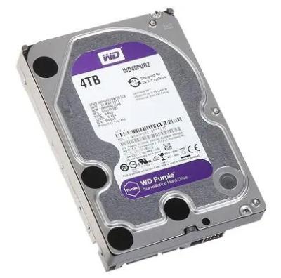 China Best Price 4TB 5400 Rpm Hdd Class SATA 6Gb/s 64MB Cache 3.5 Inch Hard Disk Drive For WD40PURZ for sale