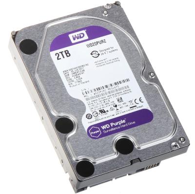 China Hdd Surveillance Class HDD Hard Disk Drive Purple Internal Monitoring Hdd SATA 6Gb/s For WD20PURZ for sale