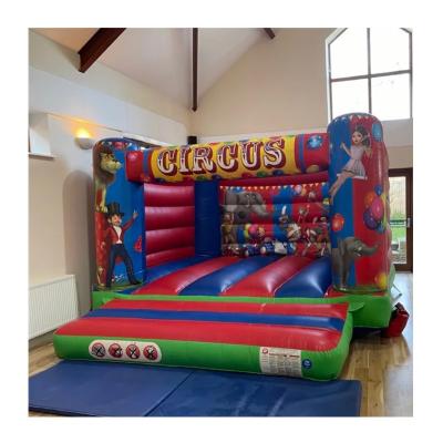 China PVC Factory Price Cartoon Jumper Bouncer Inflatable Bouncy Castle Fireproof Bounce House for sale