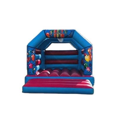 China Popular Factory PVC Cartoon Jumper Bouncer Inflatable Bouncy Castle Fireproof Bounce House for sale