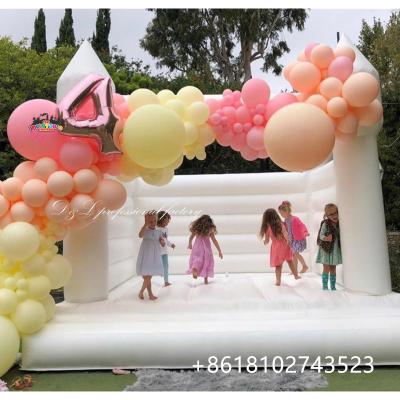 China PVC All White Bouncy Castle Inflatable Jumping Bouncy Castle For Kids Hot Sale Inflatable Castle for sale