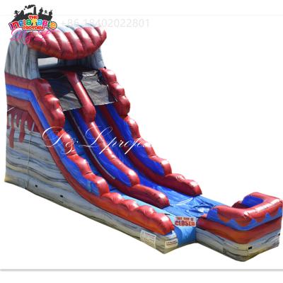 China Amusement Park Inflatable Mall School Water Slide Commerical Inflatable Water Pool Slide for sale