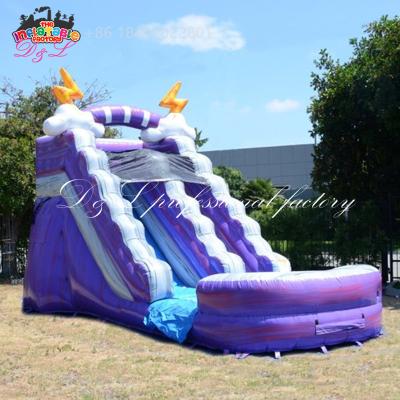 China Amusement Park Mall School Waterslide Adult Large Pool Commercial Inflatable Water Slide For Kid Jumping Castle Bouncer Bouncy Slides for sale