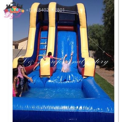 China Amusement park mall school party rental inflatable water slide for sale kids inflatable water slide for rental business for sale