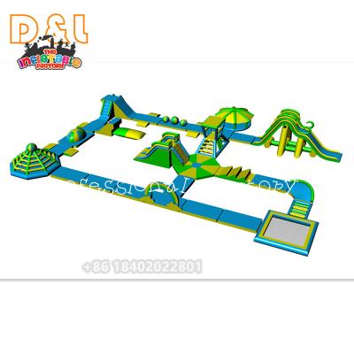 China Amusement Lake Games Water Park Amusement Park Mall School New Sea Floating Park Inflatable Aqua Park For Sale Water Sport Game for sale