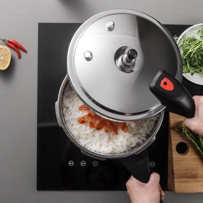 China 2021 Sustainable Commercial Kitchen Best Selling Cooker Household Stainless Steel Pressure Cookers for sale