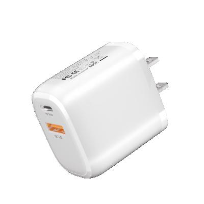 China Different Plug is New Optional Universal Adapter PD20W QC TYPE-C Wall Charger Usb Latop Mobile Phone Adapter for sale