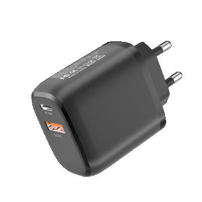 China New Universal PD Adapter 20W Power QC TYPE-C Wall Charger Fireproof Material Mobile Phone Laptop Adapter for sale