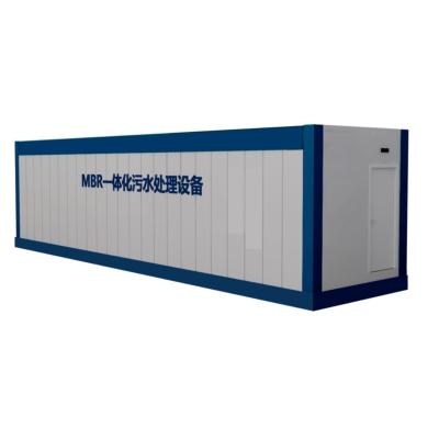 China High Quality Water Treatment Low Price MBR Membrane Bioreactor Domestic Sewage Wastewater Treatment Equipment for sale