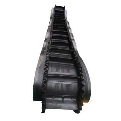 China High Quality Impact Resistance PE Nn Side Wall Abrasion Pattern Conveyor Belt Industrial Rubber Conveyor Belt for sale