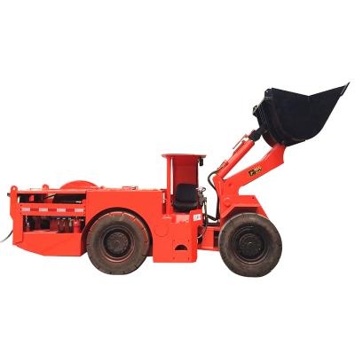 China Metal Mines Yantai Underground Mine Electric Wheel Loader | 1 yd3 electric mining equipment 1.5 tons for sale